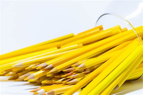 Free Images : pencils, yellow, wood, creative, creativity, art, design, school, tagliatelle ...