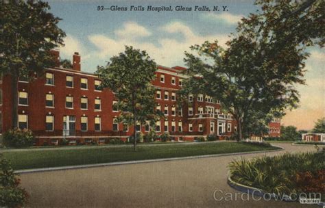 Glens Falls Hospital New York Postcard