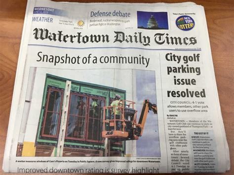 Watertown Daily Times announces newspaper changes, closures, job cuts