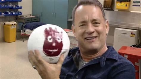 Tom Hanks is not really quarantined with Wilson, the ball from 'Cast Away'