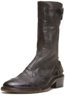 Belstaff Boot Roadmaster Replica, Color: Black, Size: 37: Amazon.co.uk ...