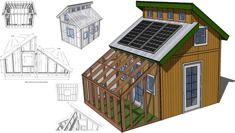 Tiny Eco House Plans - by Keith Yost Designs