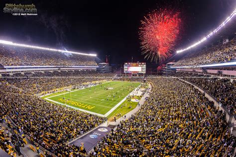 Fireworks at Heinz Field with a Sellout Crowd - MetroScenes.com - Pittsburgh - Light Up Night ...