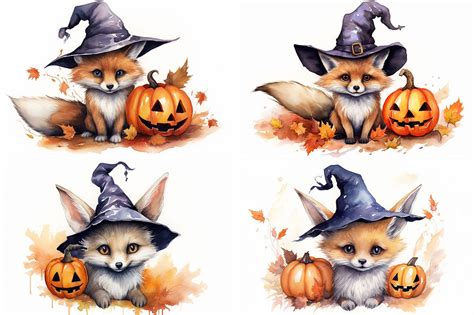 Halloween Fox By artsy-fartsy | TheHungryJPEG