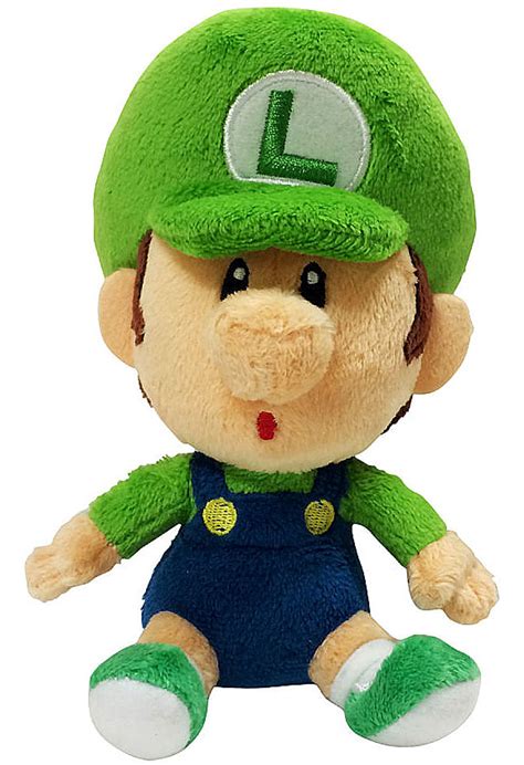 World of Nintendo Super Mario Baby Luigi 7 Plush Jakks Pacific - ToyWiz