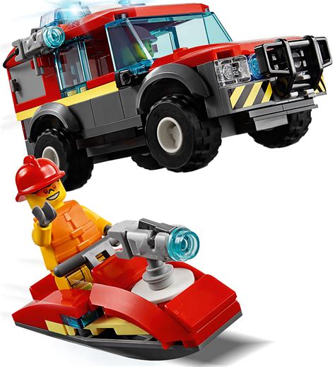 LEGO 60215 Fire Station new version 2019 - City - Tates Toys Australia - Great Toys at Best Prices