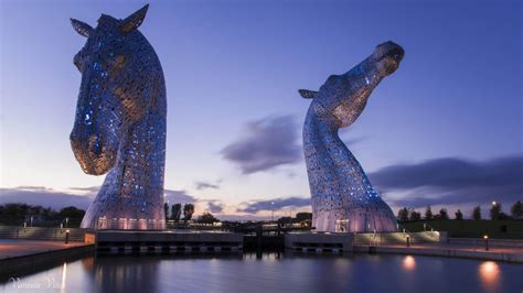 Visiting the Kelpies, better by night | TravScotland - Travelling ...