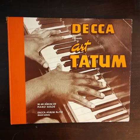 Art Tatum - Decca Presents Art Tatum In An Album Piano Solos | Releases | Discogs