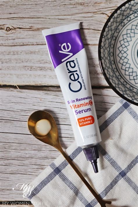 Review: CeraVe Skin Renewing Vitamin C Serum - My Women Stuff