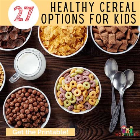 Top 10 Healthy Cereal Options at Dorothy Mello blog