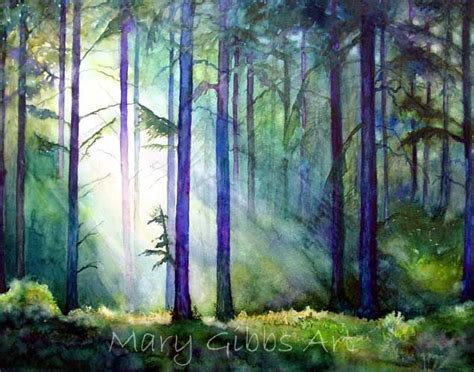 mary gibbs art | Landscape paintings, Landscape art, Watercolor landscape