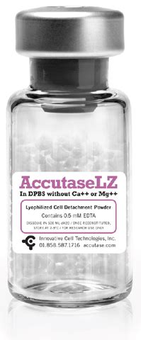 Lyophilized Accutase® Cell Detachment Solution | Product Details | ICT ...