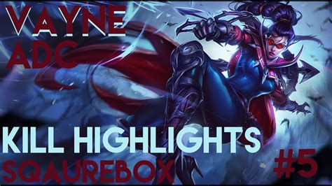 League of Legends - Vayne ADC Highlights - YouTube