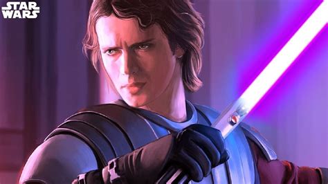 Star Wars FINALLY Reveals Why Anakin Didn't Have a Purple Lightsaber - YouTube