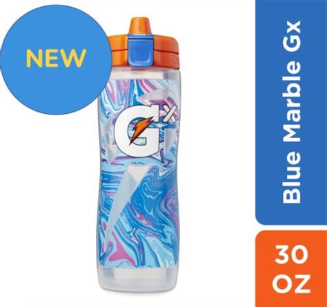 Gatorade Water Bottle - Marble Blue, 1 ct - Fred Meyer