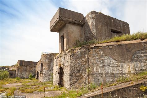 The lasting legacy of war: Poignant images show abandoned ruins from World War II that still ...