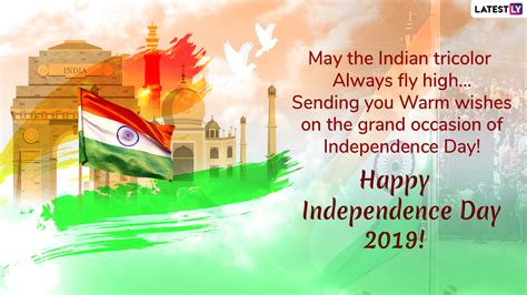 Happy Indian Independence Day 2019 Wishes: WhatsApp Stickers, Patriotic ...