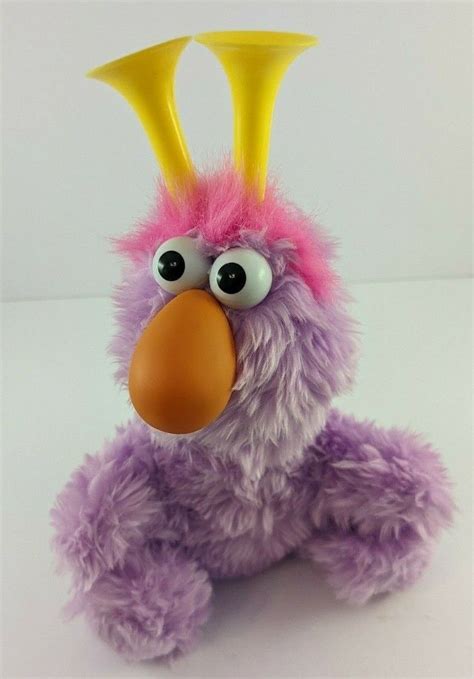 Sesame Street HONKER Purple Plush Honking Nose Applause 14" Muppet Vintage 1994 | #4609799209