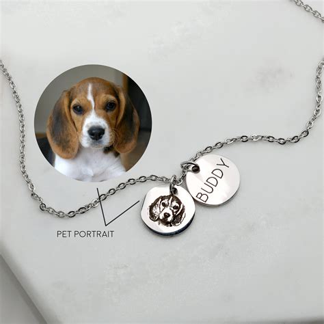 Custom Portrait Personalized Gift Dog Mom Gift Pet Lovers Pet | Etsy