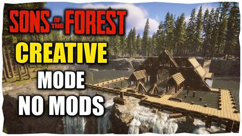 How To Get Creative Mode in Sons Of The Forest NO MODS - YouTube