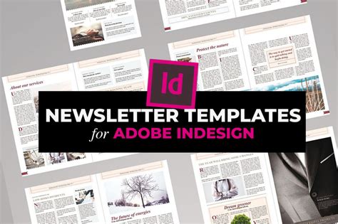 Top 50+ InDesign Newsletter Templates 2024 - DesignerCandies