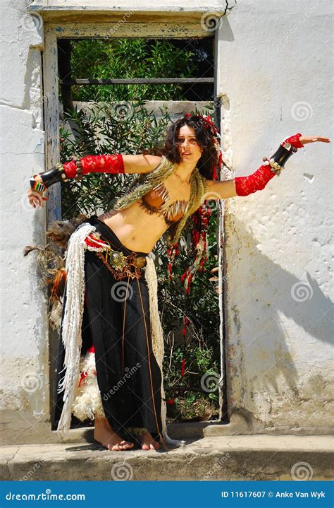 Gypsy Belly Dancer's Belly & Shadow Stock Photography | CartoonDealer ...