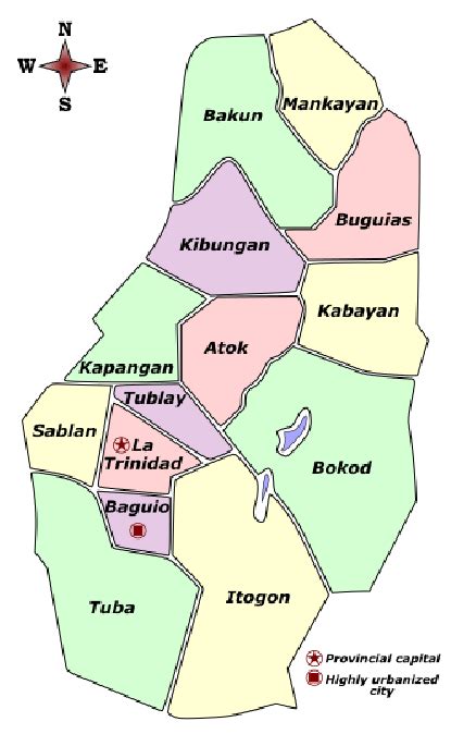 Location of Buguias Municipality on the map of Benguet | Download Scientific Diagram