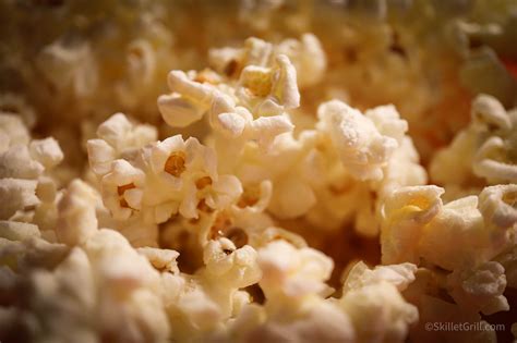 Chef Kevin's Famous Popcorn - Skillet Grill - Unique Healthy Recipes