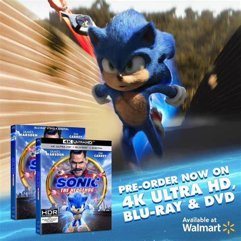 Sonic the Hedgehog on Twitter: "Stay ahead of the pack and pre-order Sonic on 4K Ultra HD, Blu ...