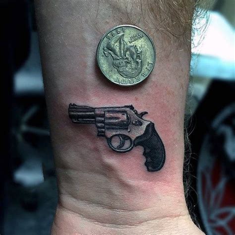 Top 77 Pistol Tattoo Ideas [2020 Inspiration Guide] | Pistol tattoo, Tattoos for guys, Wrist ...