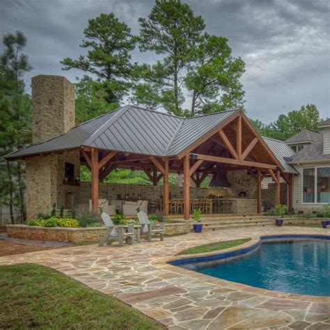 Pool Pavilion | Pool Pavilion Ideas | Carolina Timberworks