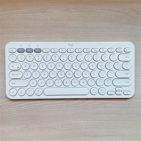 Logitech K380 Bluetooth Keyboard White, Computers & Tech, Parts ...