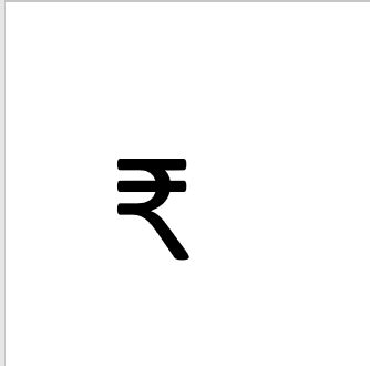 Indian Rupee Symbol in Word- How to type in 4 ways - Tech2Touch