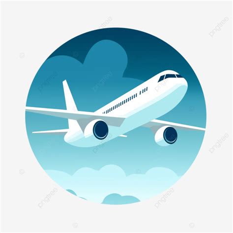 Airplane In Sky Icon, Airplane, Icon, Flat PNG Transparent Clipart Image and PSD File for Free ...