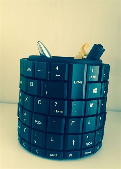 Keyboard pen holder | Pen holders, Pen, Keyboard