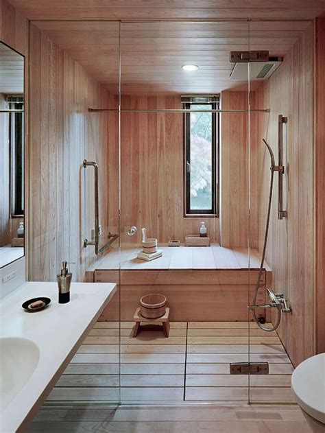 30 Peaceful Japanese-Inspired Bathroom Décor Ideas - DigsDigs