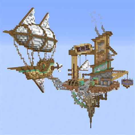 Build Challenge: Steampunk Airship | Minecraft