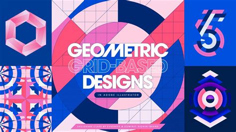 Dominar las herramientas y técnicas de Adobe Illustrator para crear diseños geométricos basados ...