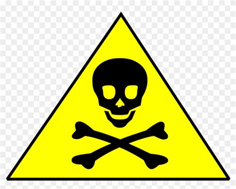 Toxic - Chemical Hazard Sign - Free Transparent PNG Clipart Images Download