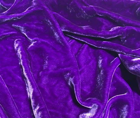 Purple Velvet Fabric