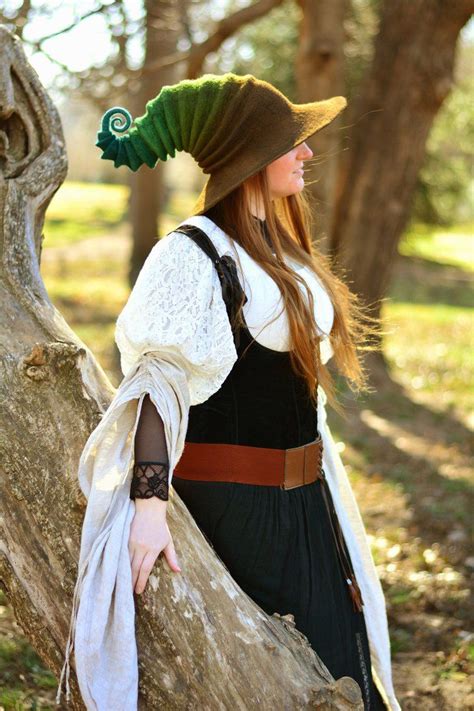 The Woodland Witch / Wizard Hat by HandiCraftKate on DeviantArt ...