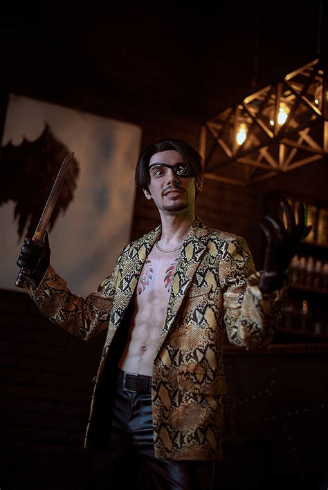 Just want to share with you some of my Goro Majima cosplay : r/yakuzagames