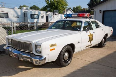 Plymouth Fury Sedan 1975 White For Sale. RH41G5A233147 1975 PLYMOUTH FURY DUKES OF HAZZARD ...