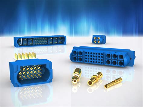 Versatile Modular Connector System From Lane Electronics Is Ideal For Power And Signal ...