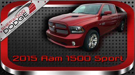 2015 Ram 1500 Sport Review | Edmonton AB, Sherwood Dodge - YouTube