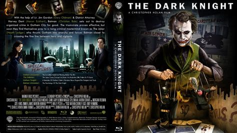 Dark Knight Custom Blu ray Cover - Movie Blu-Ray Custom Covers - Dark Knight Custom Blu ray ...