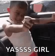 Yas Girl Dancing Kid GIF | GIFDB.com