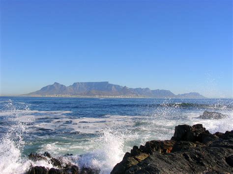 View towards Cape Town from Robben Island in South Africa image - Free stock photo - Public ...