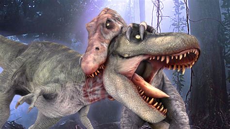 JP3 Spinosaurus vs buck T-Rex (SFM) by wolfpredator2123 on DeviantArt