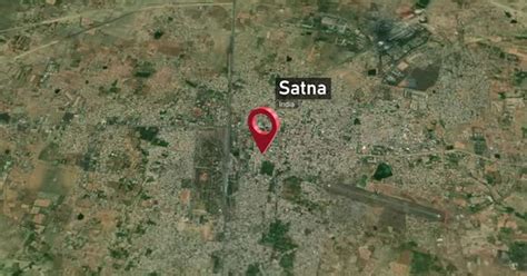 Satna City Map Zoom (India) from Space to Earth, Stock Video - Envato Elements